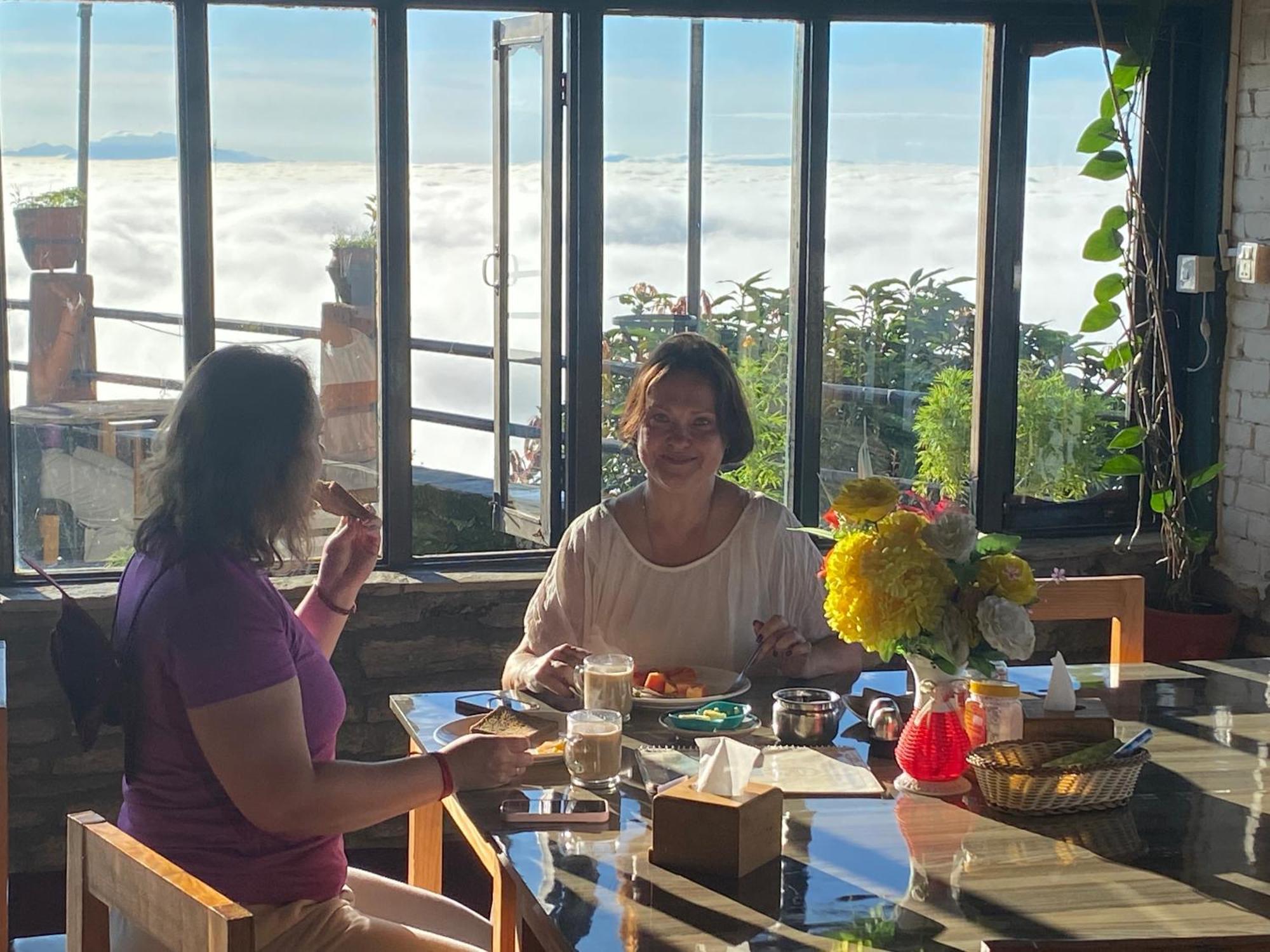 פוקהרה Panoramic View Guest House Sarangkot מראה חיצוני תמונה