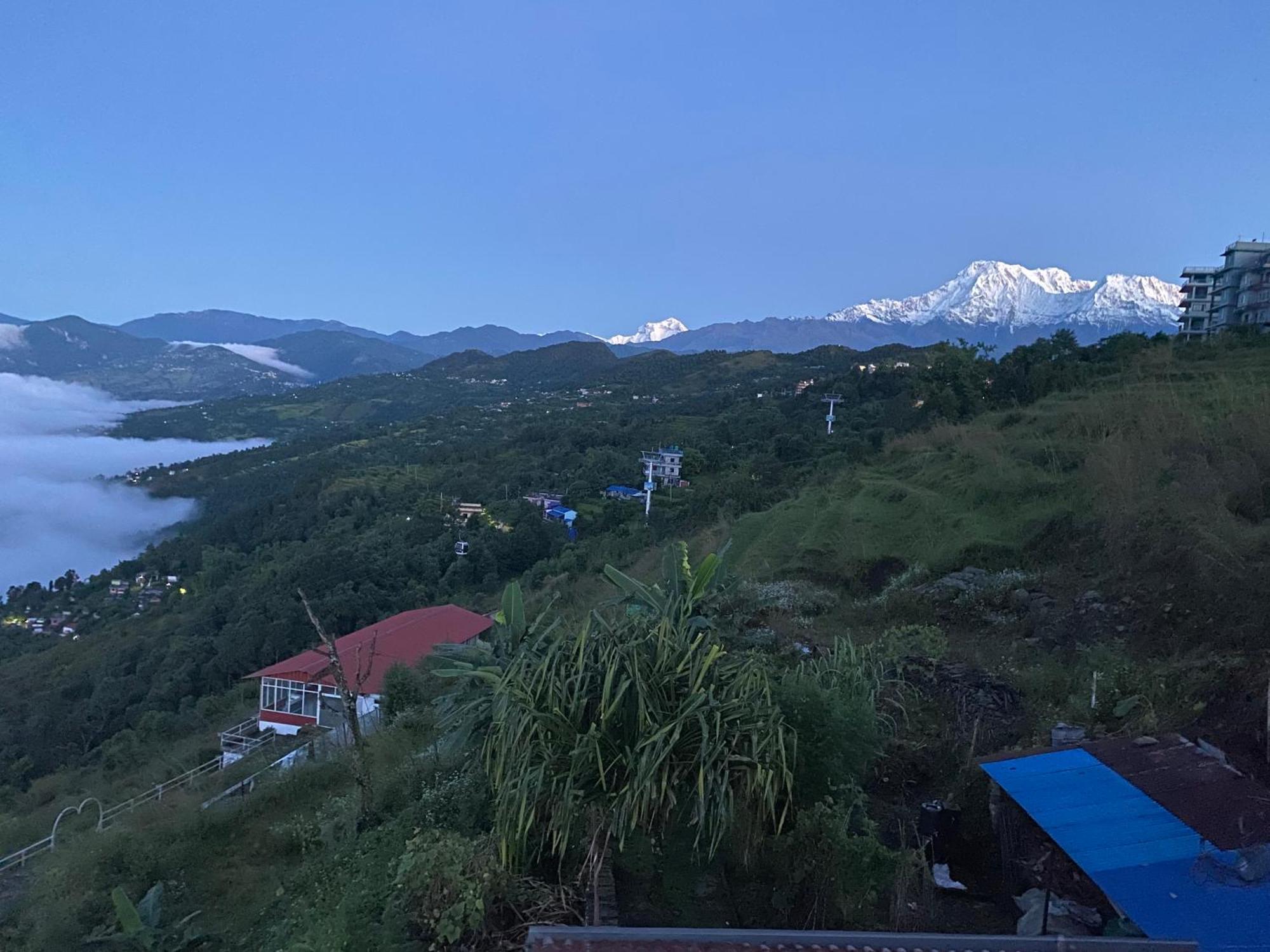 פוקהרה Panoramic View Guest House Sarangkot מראה חיצוני תמונה