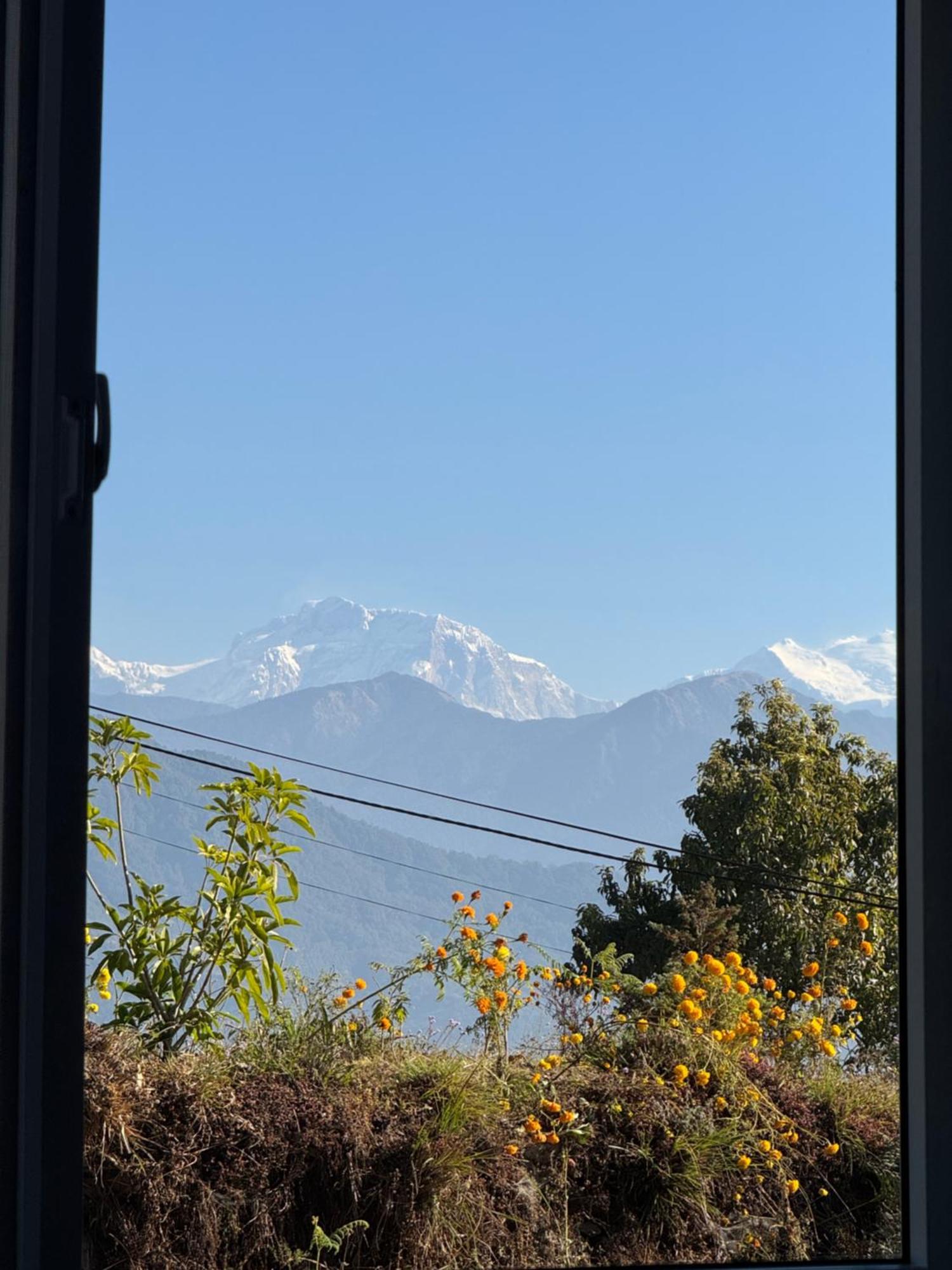 פוקהרה Panoramic View Guest House Sarangkot מראה חיצוני תמונה