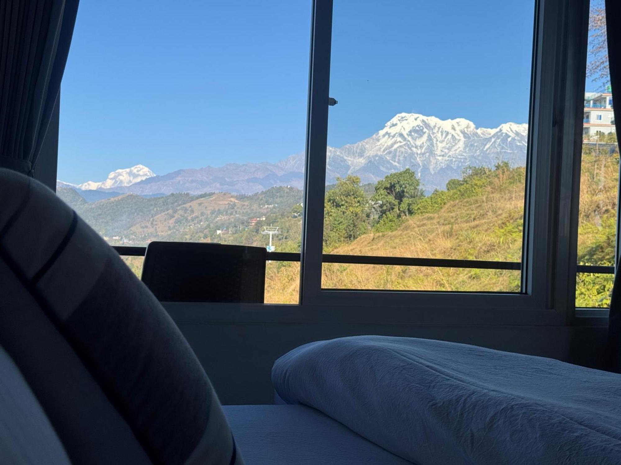 פוקהרה Panoramic View Guest House Sarangkot מראה חיצוני תמונה